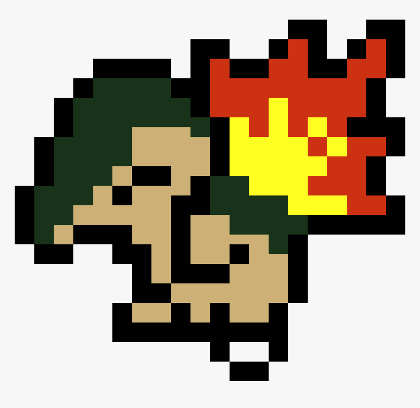 Pixel Art Pokemon Cyndaquil, HD Png Download