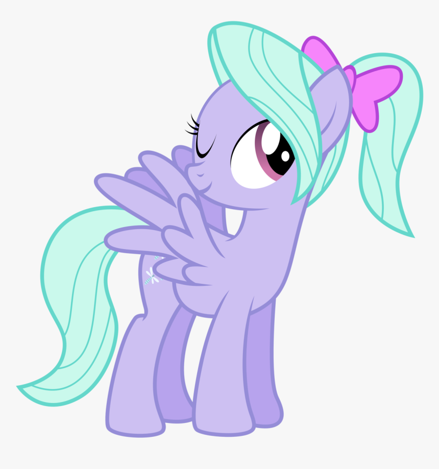 My Little Pony Ponytail - Flitter My Little Pony, HD Png Download