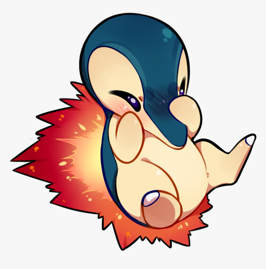 #pokemon #fire #cyndaquil #freetoedit - Pokemon Cyndaquil Png, Transparent Png