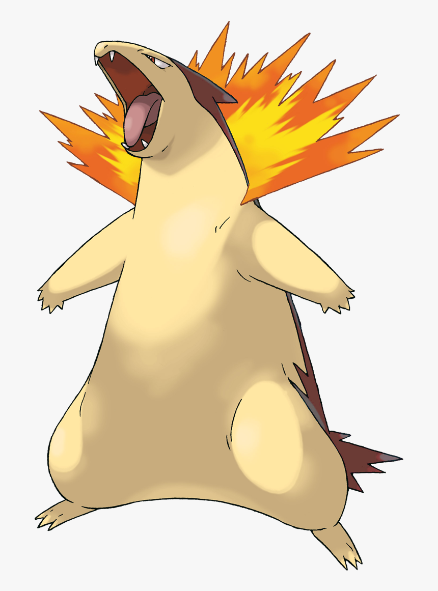 Pokemon Shiny Feraligatr Download - Pokemon Typhlosion Png, Transparent Png