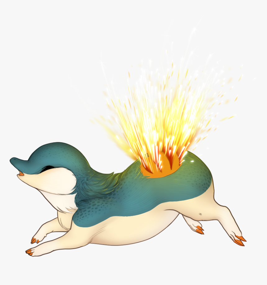 Mortar The Cyndaquil - Illustration, HD Png Download