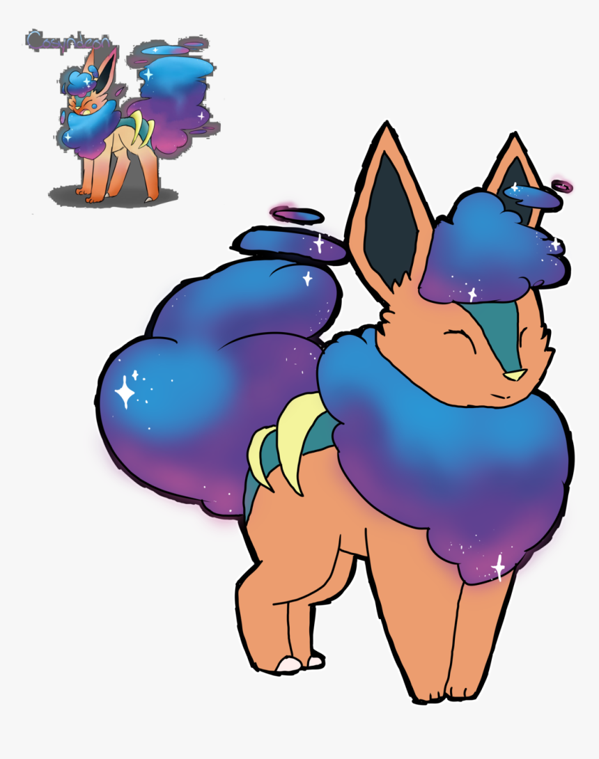 Cosyndeona Fusion Of Cosmog, Cyndaquil, And Flareon
cosyndeon - Cartoon, HD Png Download