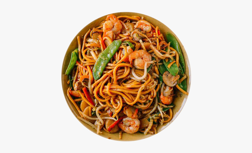 And Cuisine Noodles Chinese Mein Chow Shrimp Clipart - Veg Noodles Transparent Png, Png Download