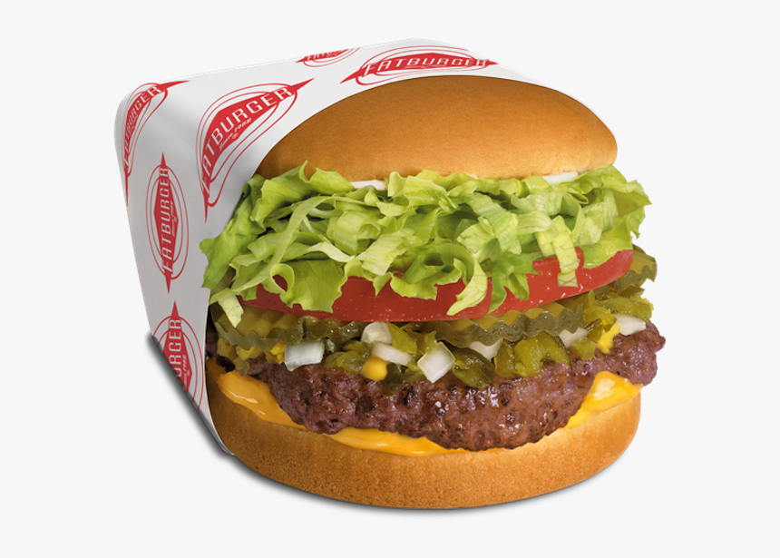 Fatburger - Fatburger Medium Burger, HD Png Download