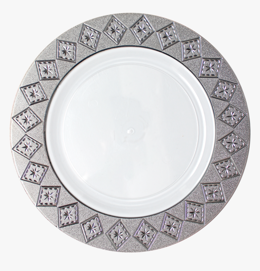 25 - Gold Silver Dinner Plates, HD Png Download