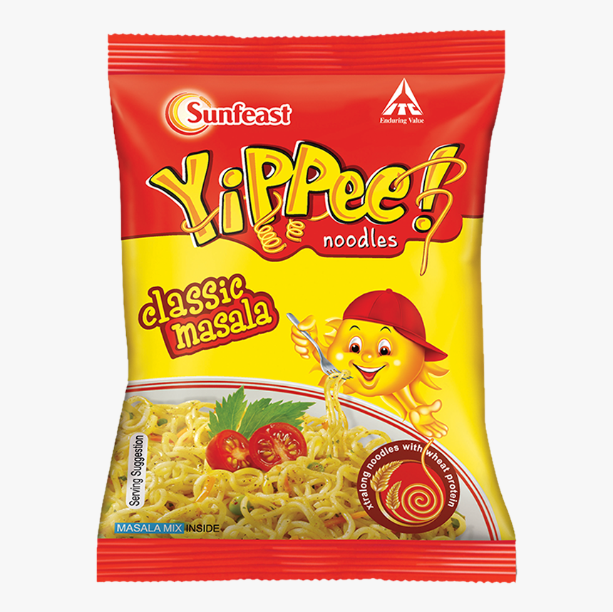 Sunfeast Yippee Noodles Classic Masala, HD Png Download