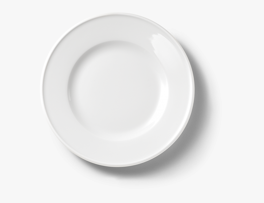 Dinner Plate White - Plate, HD Png Download