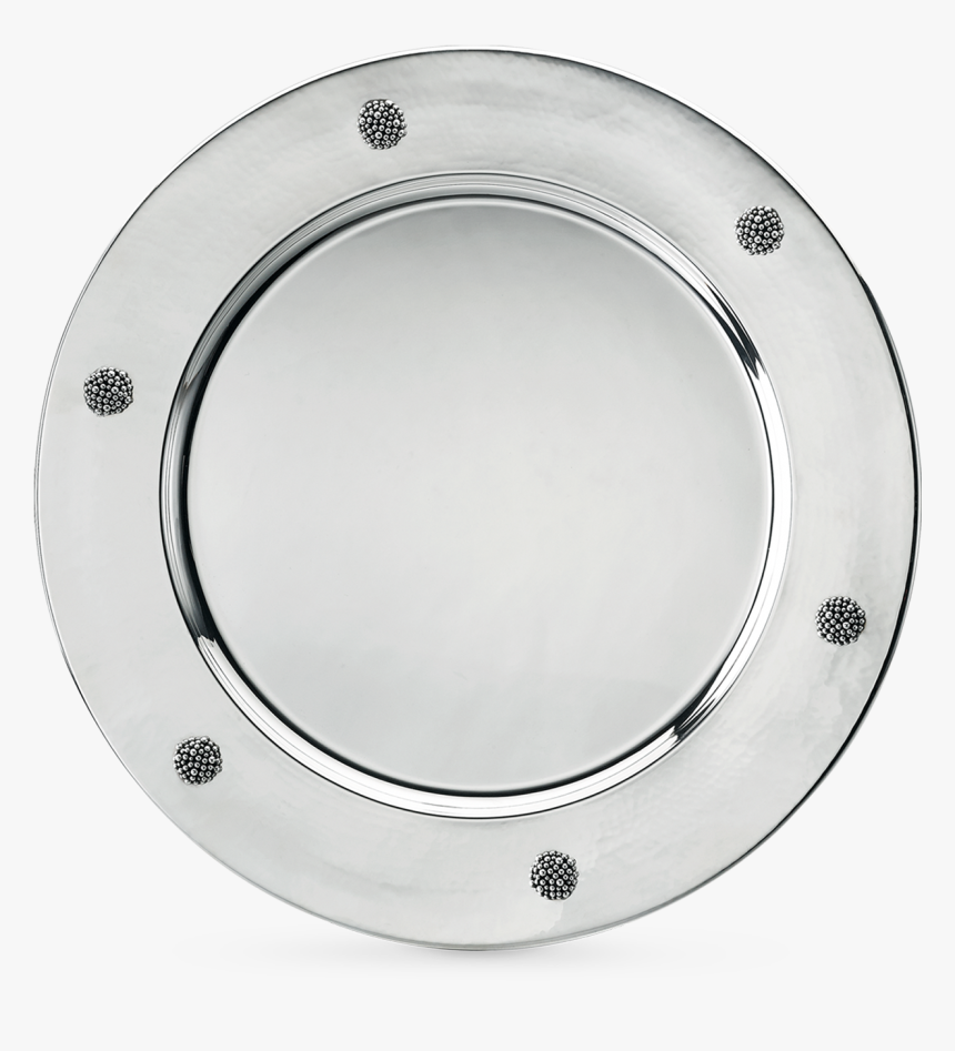 Buccellati - Dishes - Caviar Plate - Silver - Circle, HD Png Download