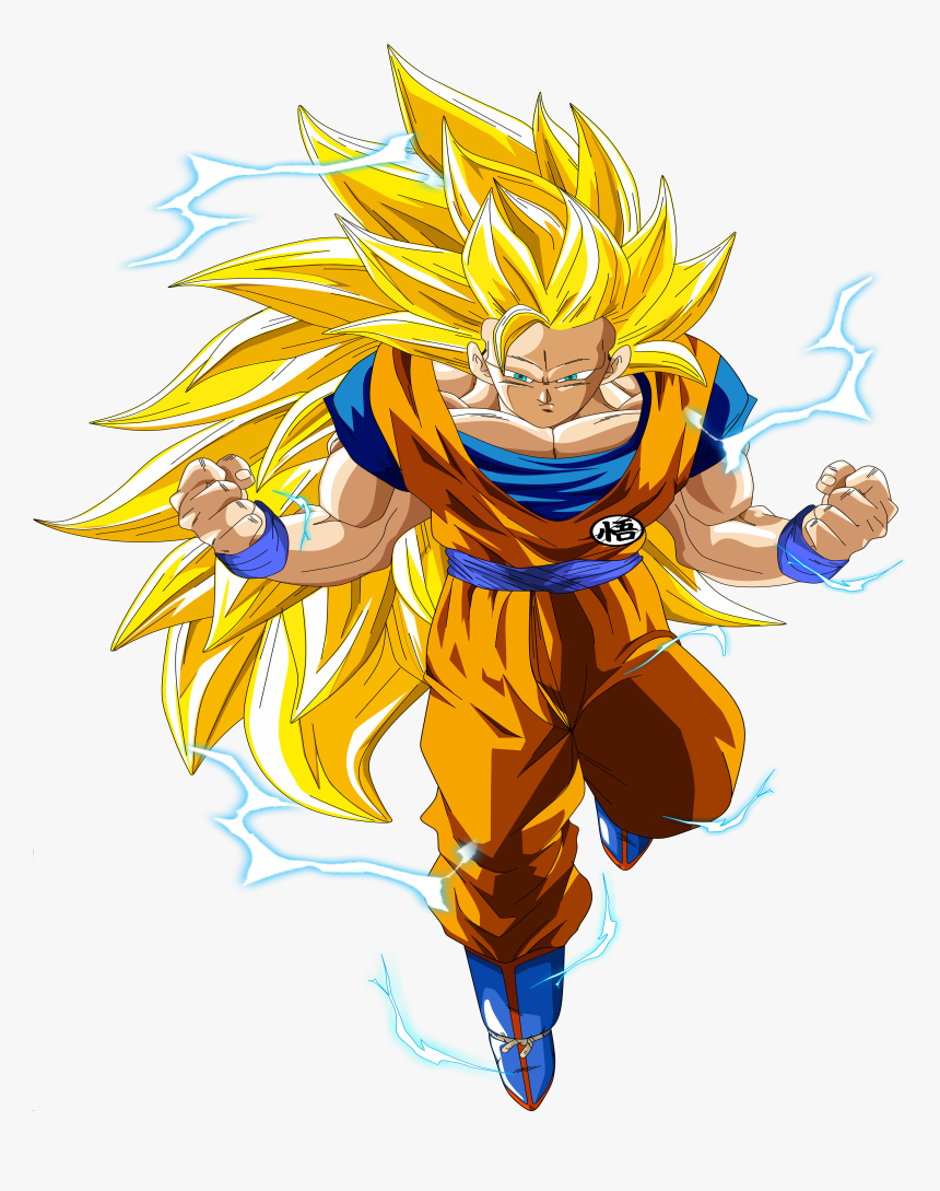 Songoku Super Saiyan 3, HD Png Download