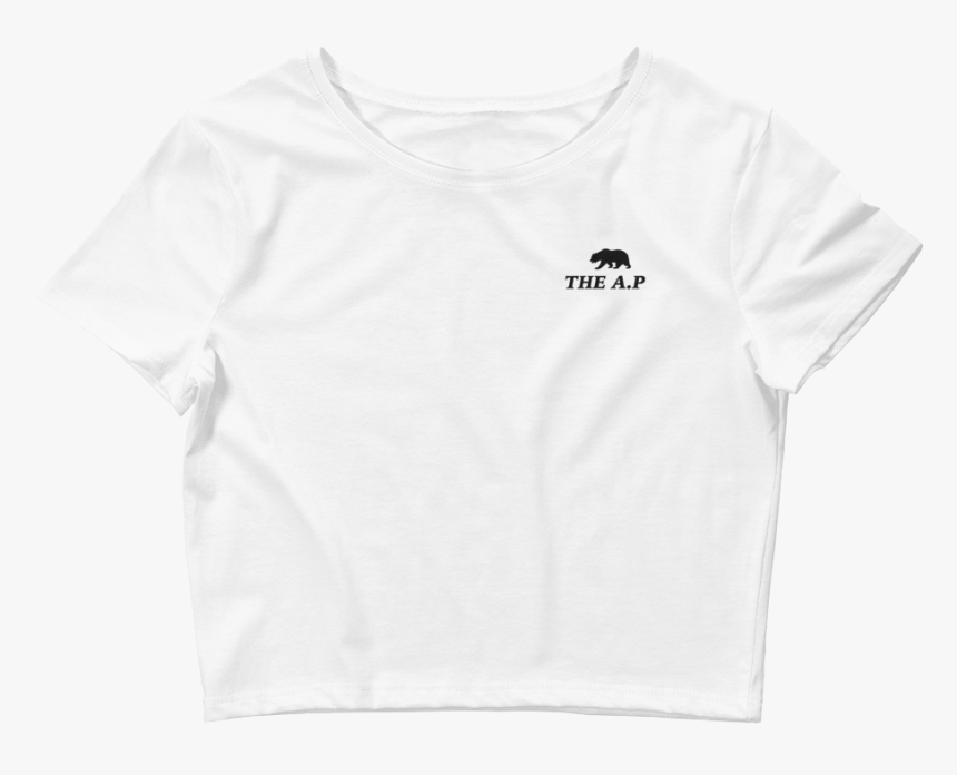 P Polar Bear Claw Women S Crop Tee - Active Shirt, HD Png Download