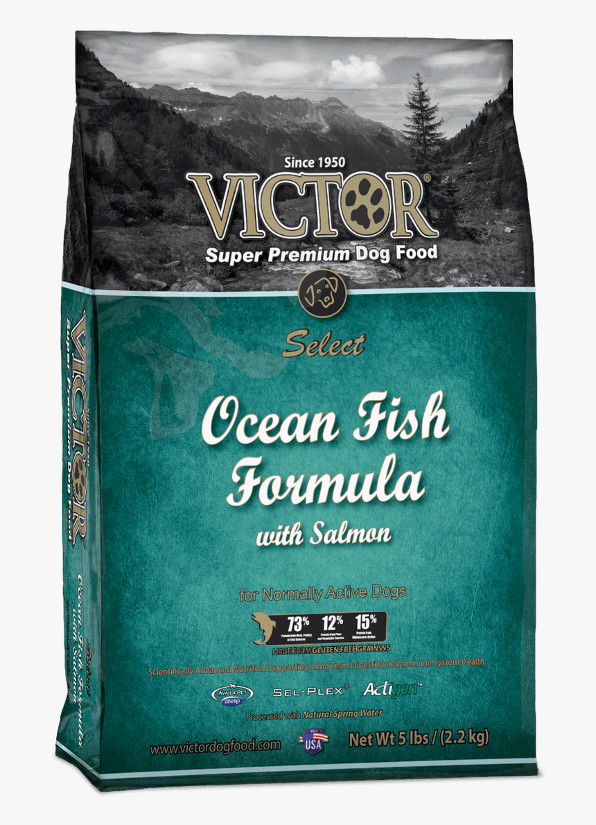 Victor Ocean Fish 5lb Victor Beef Dog Food, HD Png Download