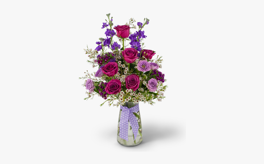 Purple Roses Png, Transparent Png