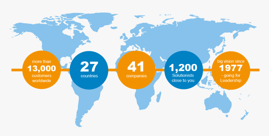 Did You Know That Bufab Has 41 Companies In 27 Countries - Map Of The World Clipart, HD Png Download