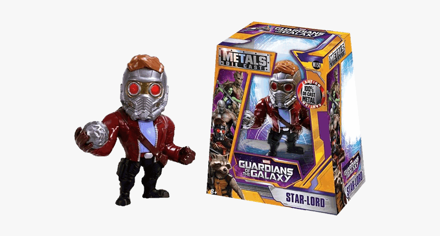 Metal Die Cast Star Lord, HD Png Download