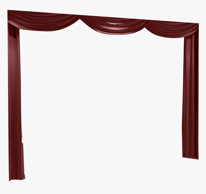 Red Curtains Ss02 - Table, HD Png Download