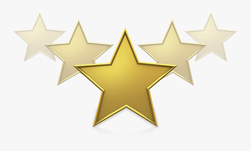 The Difference - Star Shape Gold Png, Transparent Png