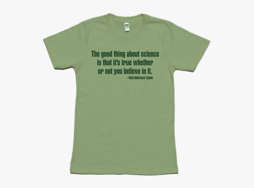 About Science Womens Organic Tshirt - Active Shirt, HD Png Download