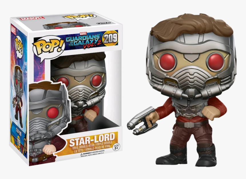 Funko Pop Star Lord 209, HD Png Download