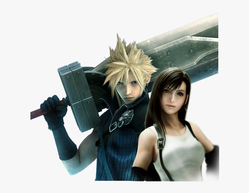 Cloud & Tifa, HD Png Download