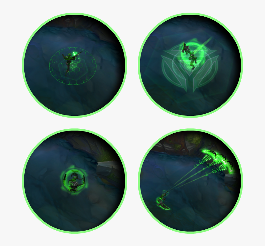 Ingame Abilites - Light Blue Round Placemats, HD Png Download