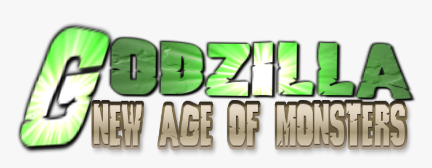 Godzilla New Age Of Monsters New Logo - Graphics, HD Png Download