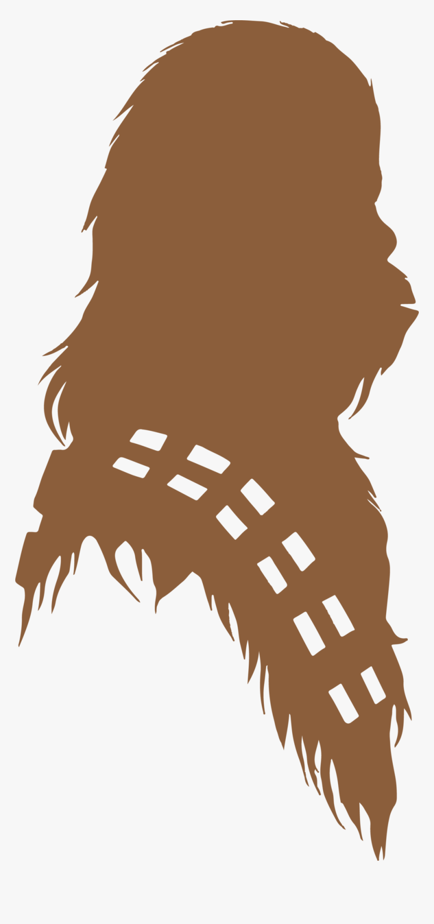 Star Wars Chewbacca Silhouette, HD Png Download