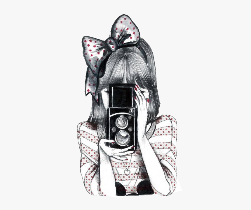 Drawing Area Hipster - Desenhos De Meninas Lindas, HD Png Download