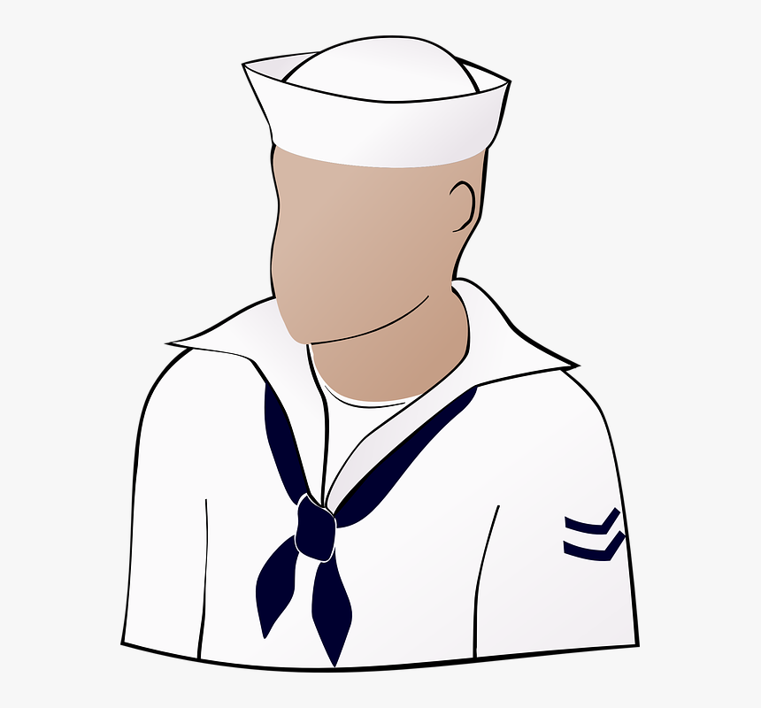 Sailor, Person, Navy, Sail, Maritime, Adult, Male - Clip Art Sailor, HD Png Download
