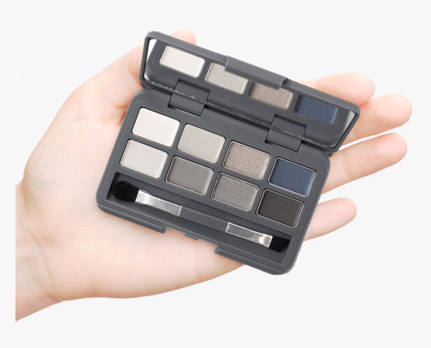Transparent Eyeshadow Png - Smokey Eye Glamour Palette, Png Download