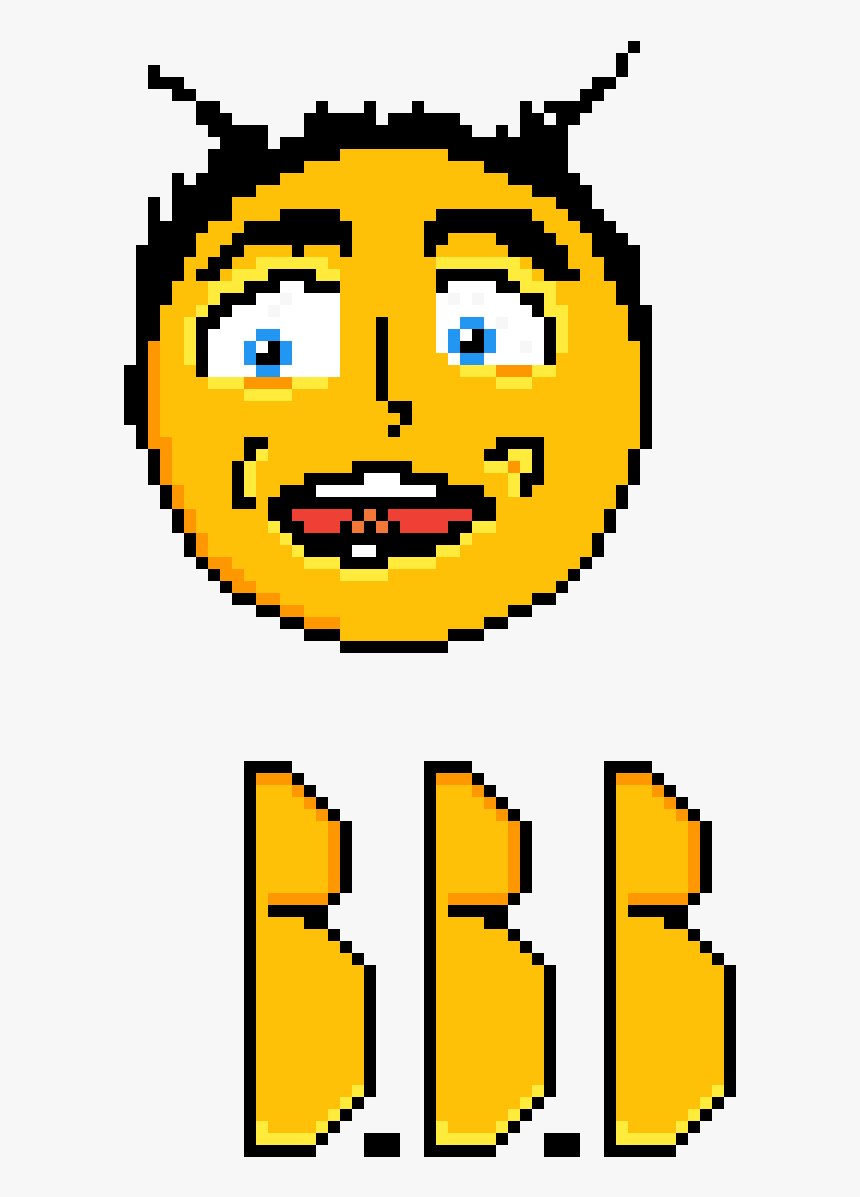 Barry Bee Benson Pixel Art, HD Png Download