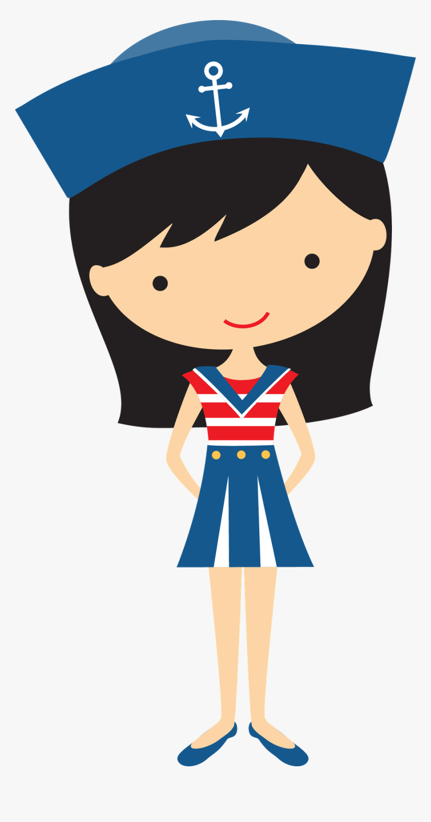 Lighthouse Clipart Sailor - Sailor Girl Clipart, HD Png Download