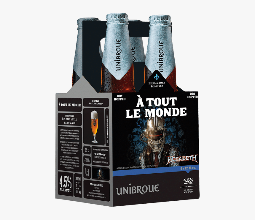 Megadeth A Tout Le Monde Megadeth A Tout Le Monde Beer, HD Png Download , Transparent Png