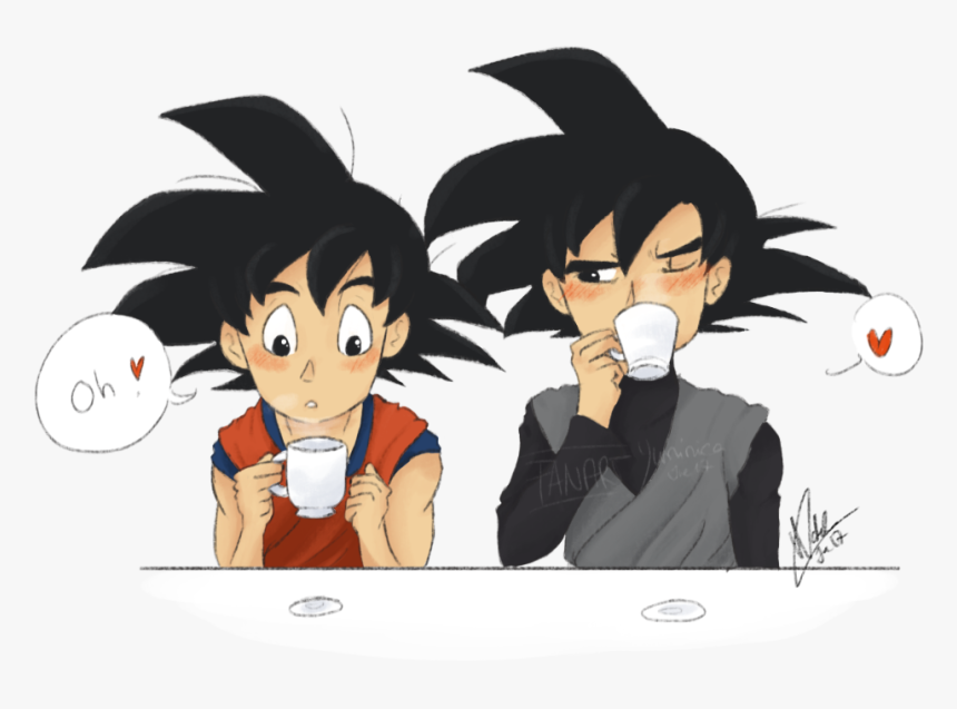 M’ Sorry But Those Two Are In My Head So I Need To - Goku X Goku Black, HD Png Download