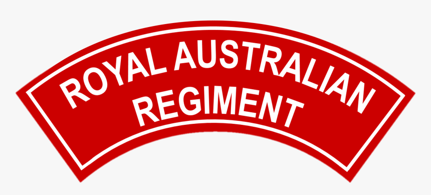 Royal Australian Regiment Battledress Flash Border - Circle, HD Png Download