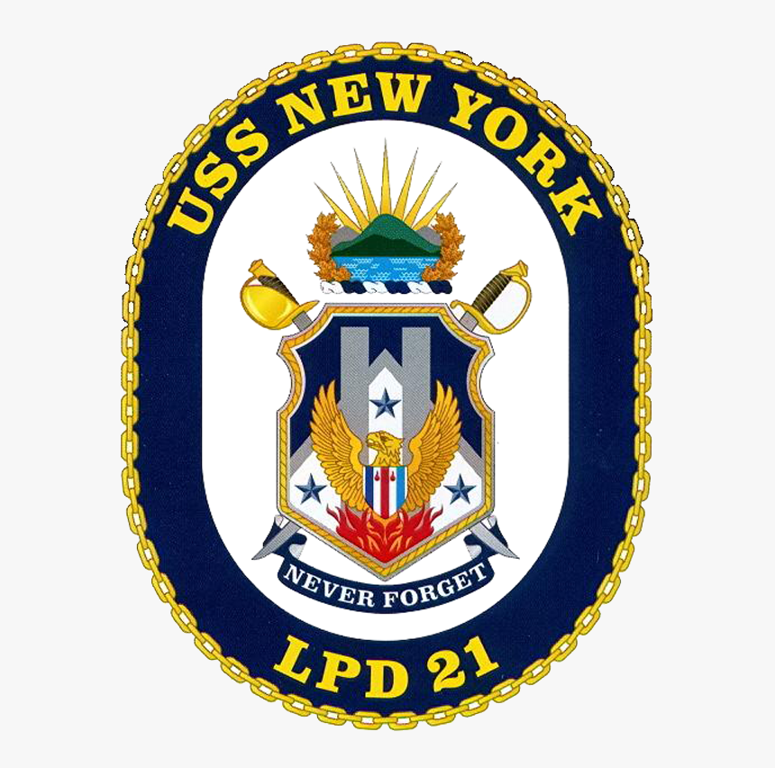 Uss New York Coa, HD Png Download