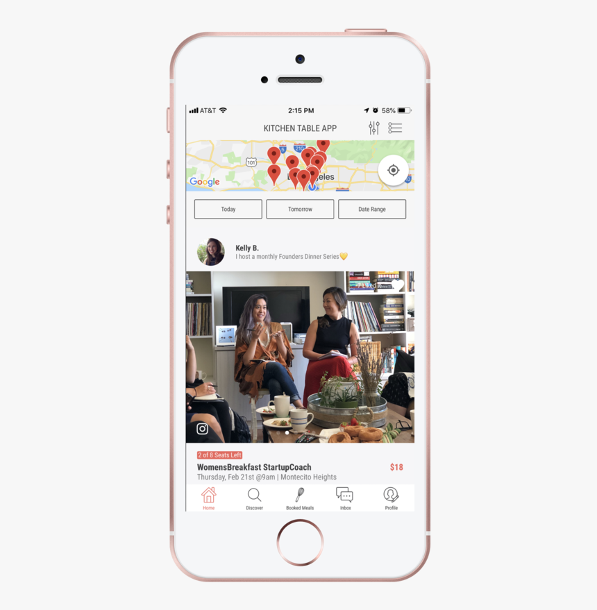 Kitchen Table Home Screen - Iphone, HD Png Download