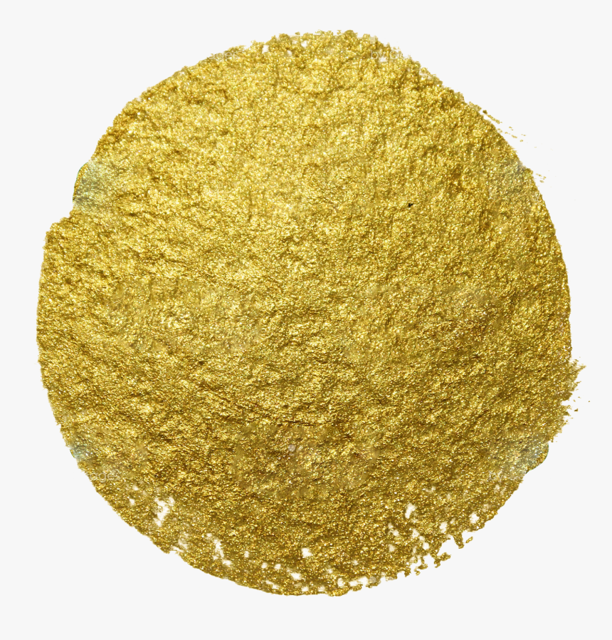 Yellow,glitter,celery Salt,circle - Watercolor Circle Texture Png, Transparent Png