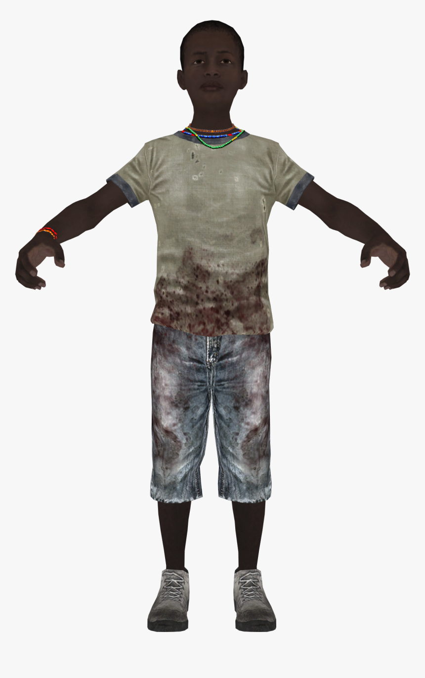 Civilian Haiti Boy Model Boii - Call Of Duty Black Ops 2 Civilians, HD Png Download