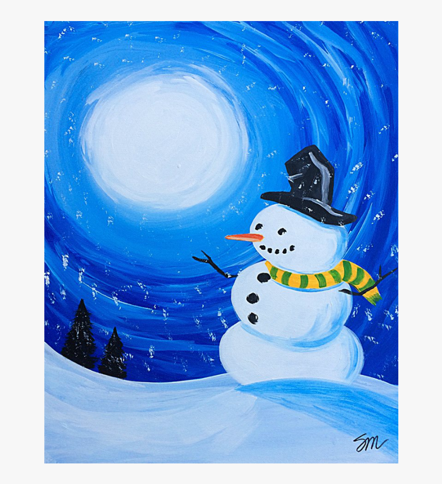 “frosty The Snowman” - Paintings Of Frosty The Snowman, HD Png Download
