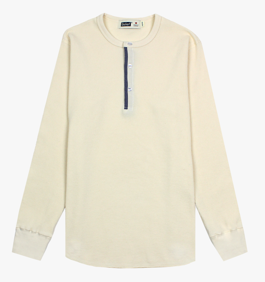 Backwoods Thermal Henley - Long-sleeved T-shirt, HD Png Download