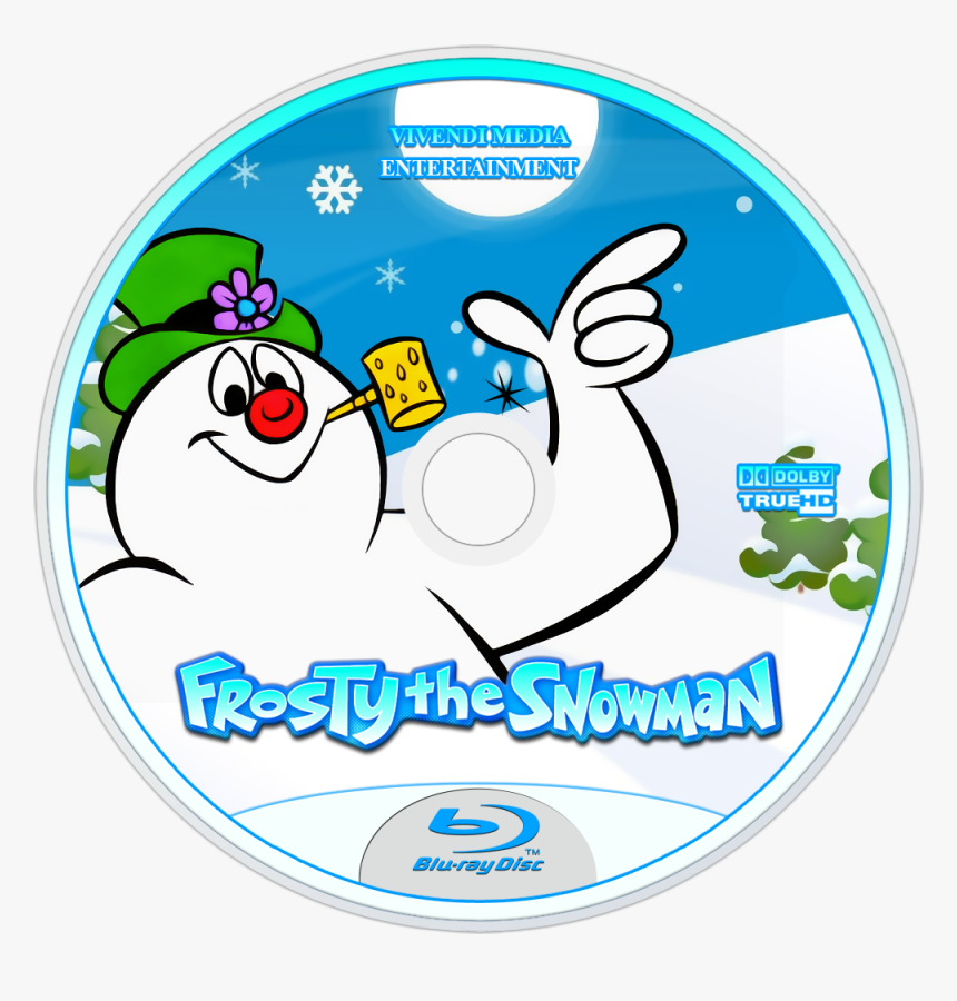 Frosty The Snowman Bluray Disc Image - Frosty The Snowman, HD Png Download