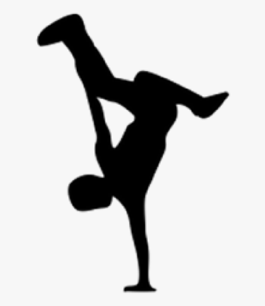 Street Dancer Silhouette At Getdrawings - Street Dance Silhouette, HD Png Download
