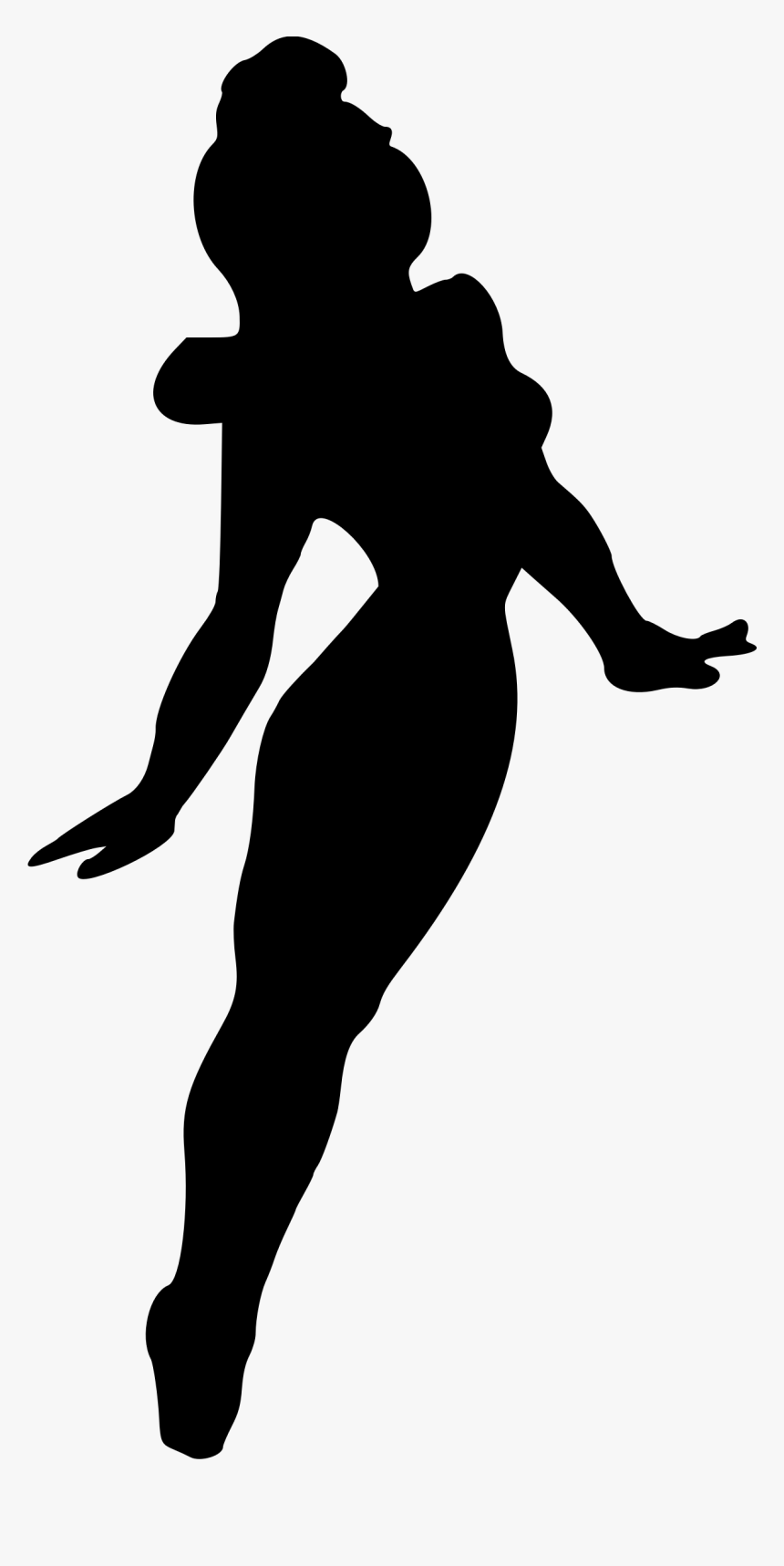 Woman Dancing Silhouette - Portable Network Graphics, HD Png Download