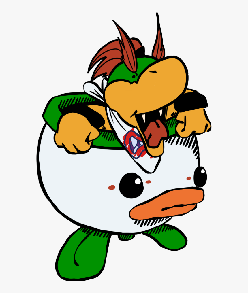 Bowser Jr - Cartoon, HD Png Download