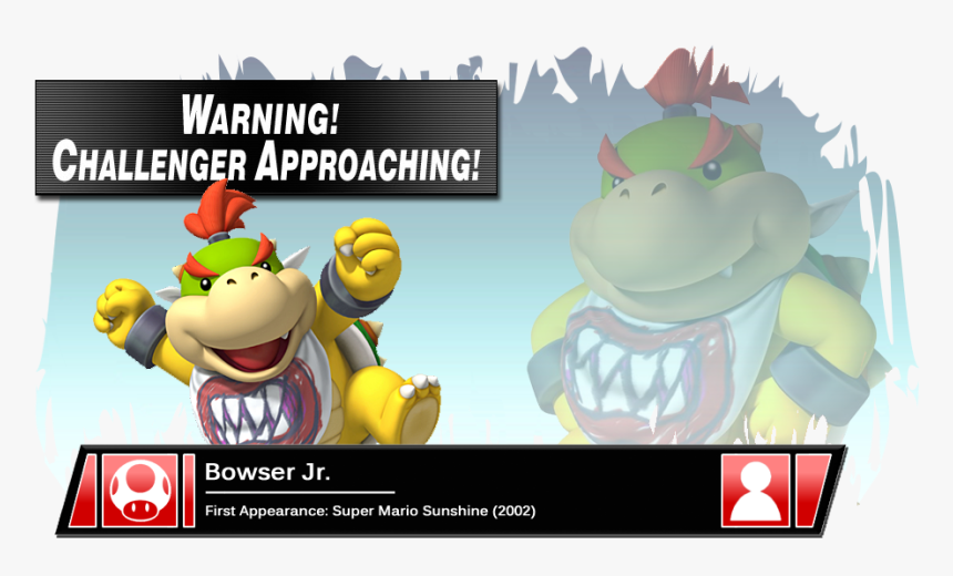Airship Drawing Bowser - Bowser Jr, HD Png Download