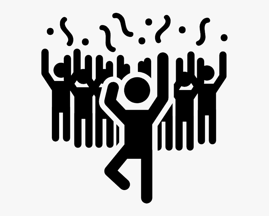 Man In A Party Dancing With People - Event Icon Png Transparent, Png Download