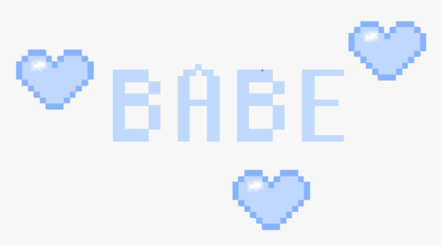 #png #babe #hearts #blue #love #cute #kawaii #tumblr - Blue Tumblr Png, Transparent Png