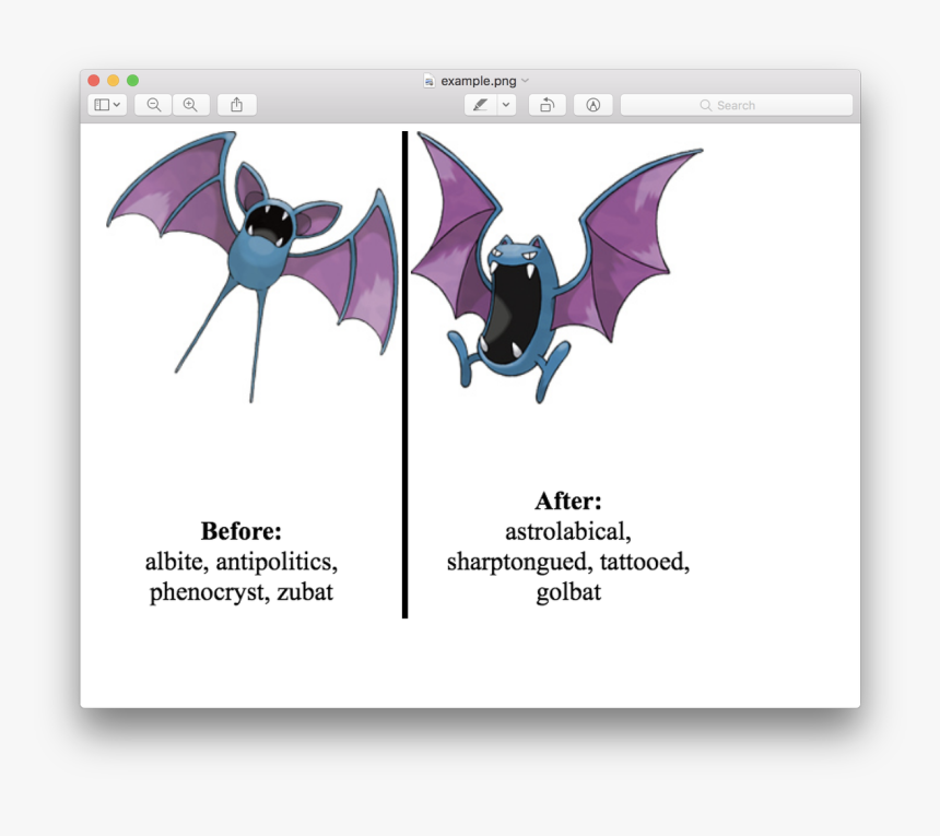 Jen Person On Twitter - Pokemon Zubat, HD Png Download