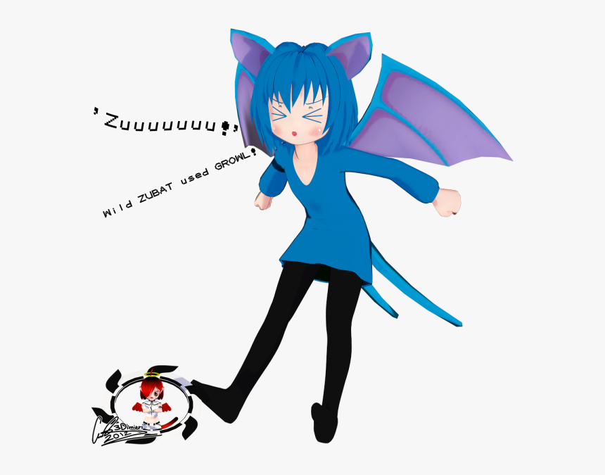 Zubat - Cartoon, HD Png Download