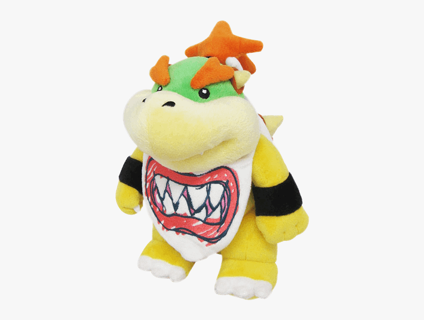 Baby-toys - Mario Plush Bowser Jr, HD Png Download
